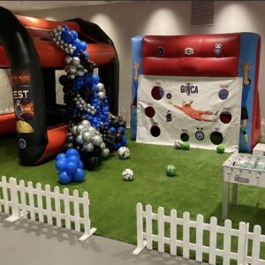 noleggio area gioco tema calcio
